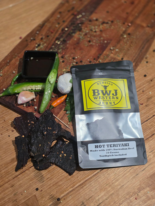 Hot Teriyaki Beef Jerky