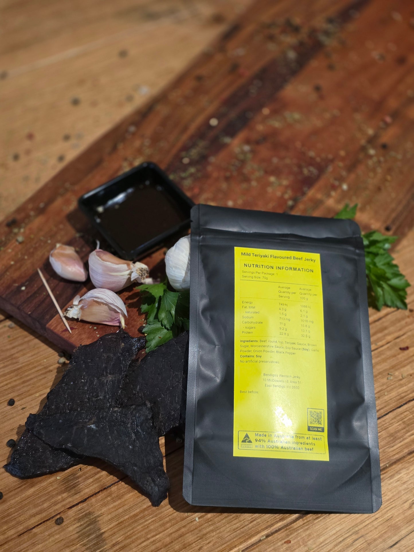 Mild Teriyaki Beef Jerky