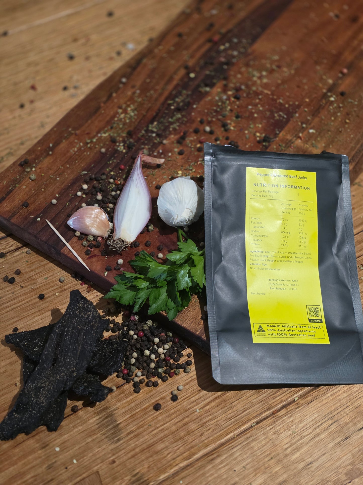 Pepper Beef Jerky