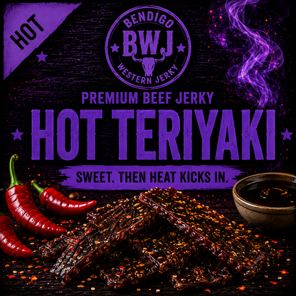 Hot Teriyaki Beef Jerky